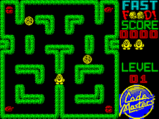 Fast Food screenshot 3 for ZX Spectrum